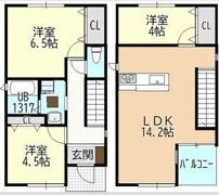 小幡中1-1211KODATEXⅠB棟の外観画像
