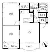 ヴィアーレ泉野の間取り画像