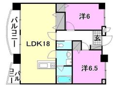 KBコート本町2の間取り画像