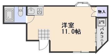 スカイコテージ三野の間取り画像