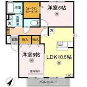 アシュランス A棟の間取り画像