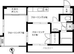 レガーレ宿河原エストの間取り画像