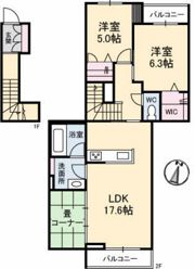 メゾンド香の間取り画像