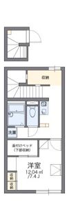 レオパレスルーチェの間取り画像