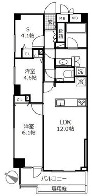 ロワール上大岡の間取り画像