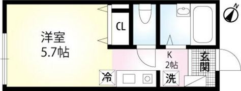 Sky Hill 富岡の間取り画像