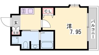 アーバングリーン兵庫ステーションフロントの間取り画像