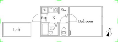アルページュ目黒の間取り画像