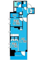 クリオ横浜ザ・グランの間取り画像