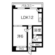 阪神ハイグレードマンション3番館の間取り画像