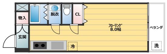 自由が丘オークヒルの間取り画像