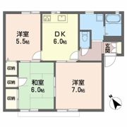 フレグランス新居 B棟の間取り画像