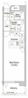 プライムアーバン学芸大学パークフロントの間取り画像