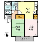 ソレイユ白子 Ⅱの間取り画像