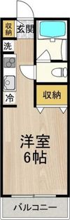 COCORO吹田の間取り画像