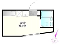 カーサコリーヌの間取り画像
