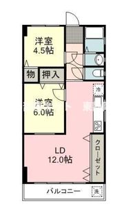 第二小山ハイツの間取り画像