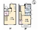 ディアス松縄 B棟の間取り画像