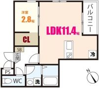 PLAIN3437の間取り画像