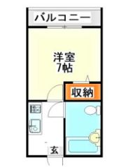 APAHOME新飯塚北の間取り画像