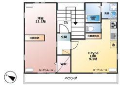 【新築物件】仮称 神奈川2丁目共同住宅の間取り画像