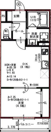 アート香里園の間取り画像
