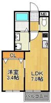 ロデスマン香春口の間取り画像