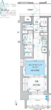 プレサンスロジェ千種内山の間取り画像