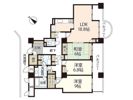 Acityタワーズイーストの間取り画像