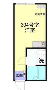 フォンテーヌ根岸の間取り画像