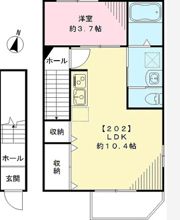 ブランハイツ大橋の間取り画像