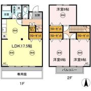 ペアシティ屋島 B棟?B-の間取り画像