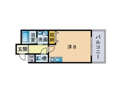 リリーフ大手門の間取り画像