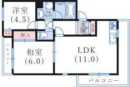 イングカーサ本山の間取り画像