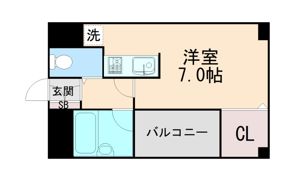 パルポート高羽の間取り画像