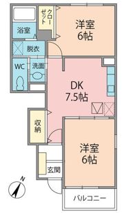 ポルトソラーナⅠの間取り画像
