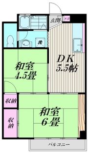 メゾン安田の間取り画像