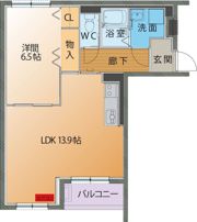 Heartful Mansion Irisの間取り画像