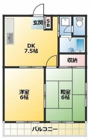 バンブーズの間取り画像