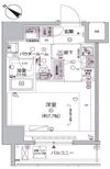 アルコバレーノ堀切菖蒲園の間取り画像