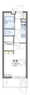 レオパレス夢Townの間取り画像