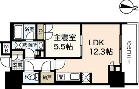 グランクロスタワー広島 アイコートの間取り画像