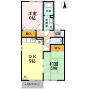 セジュールSの間取り画像