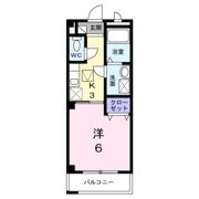 メーディオの間取り画像