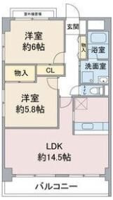ラトゥール一社の間取り画像