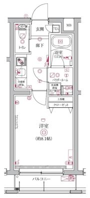 クオリタス護国寺の間取り画像