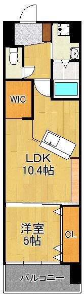 コンプレート古船場の間取り画像