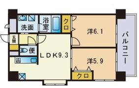 コンダクト福岡東の間取り画像