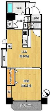 ルーブル白金の間取り画像