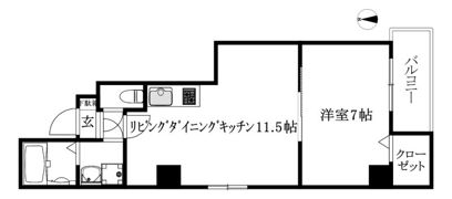 Mayfairchifune2Premiumの間取り画像